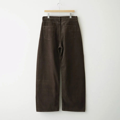 VINTAGE CORDUROY ROUND PANTS #BROWN [ST.1573]