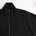 SUPER HIGH GAUGE SWEAT ZIP CARDIGAN #BLACK [A25SC02CU]
