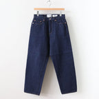DENIM PANTS WIDE STRAIGHT #INDIGO [13-13WW]