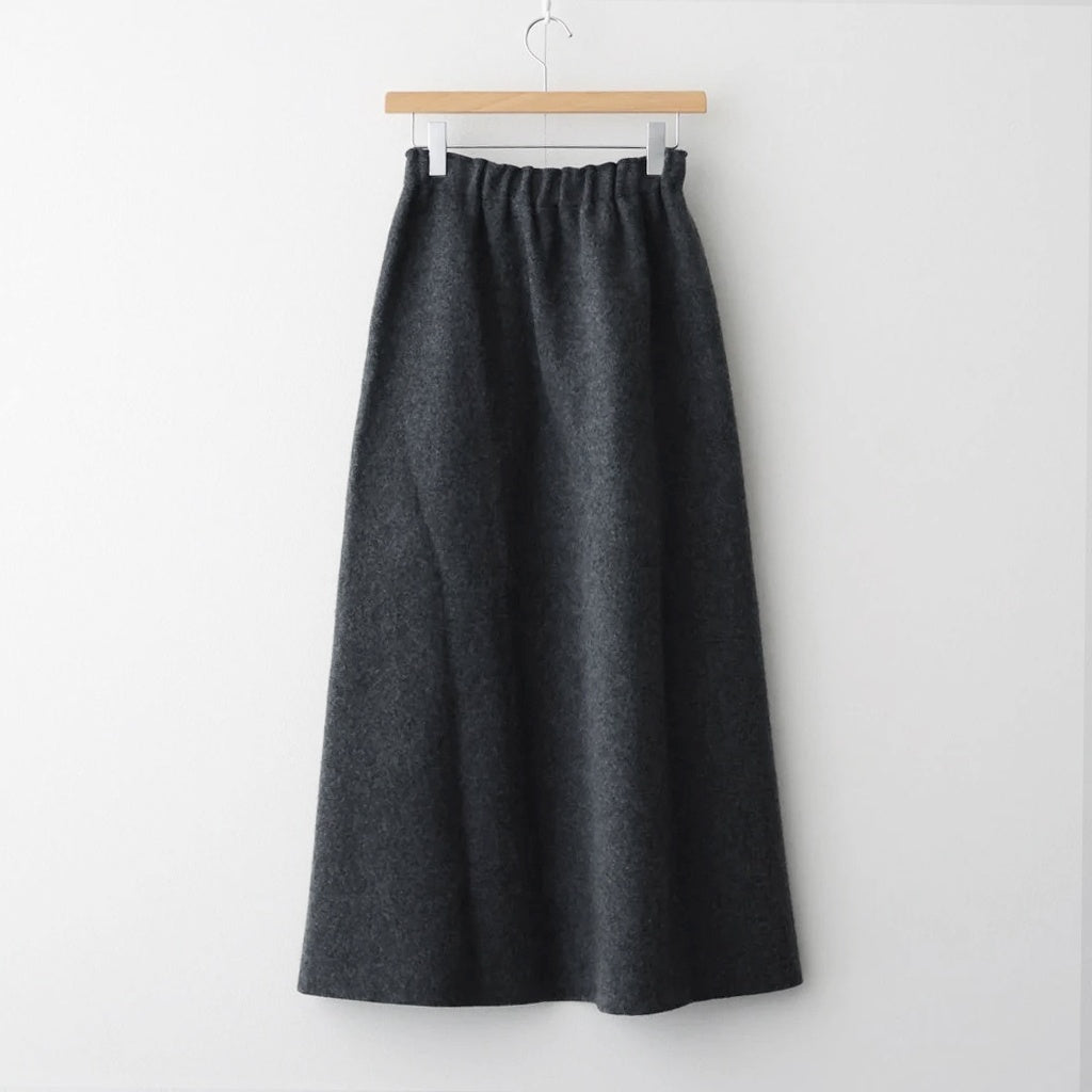 Felt Skirt #CHARCOAL [52052601]