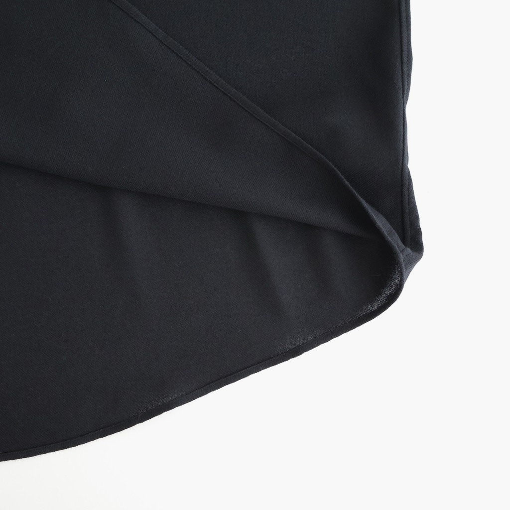 Viscose Viyella S/S Sleeping Shirt #BLACK [GM261-50457]