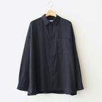 ワイドBOXシャツ-P #BLACK [D225-T892-P]