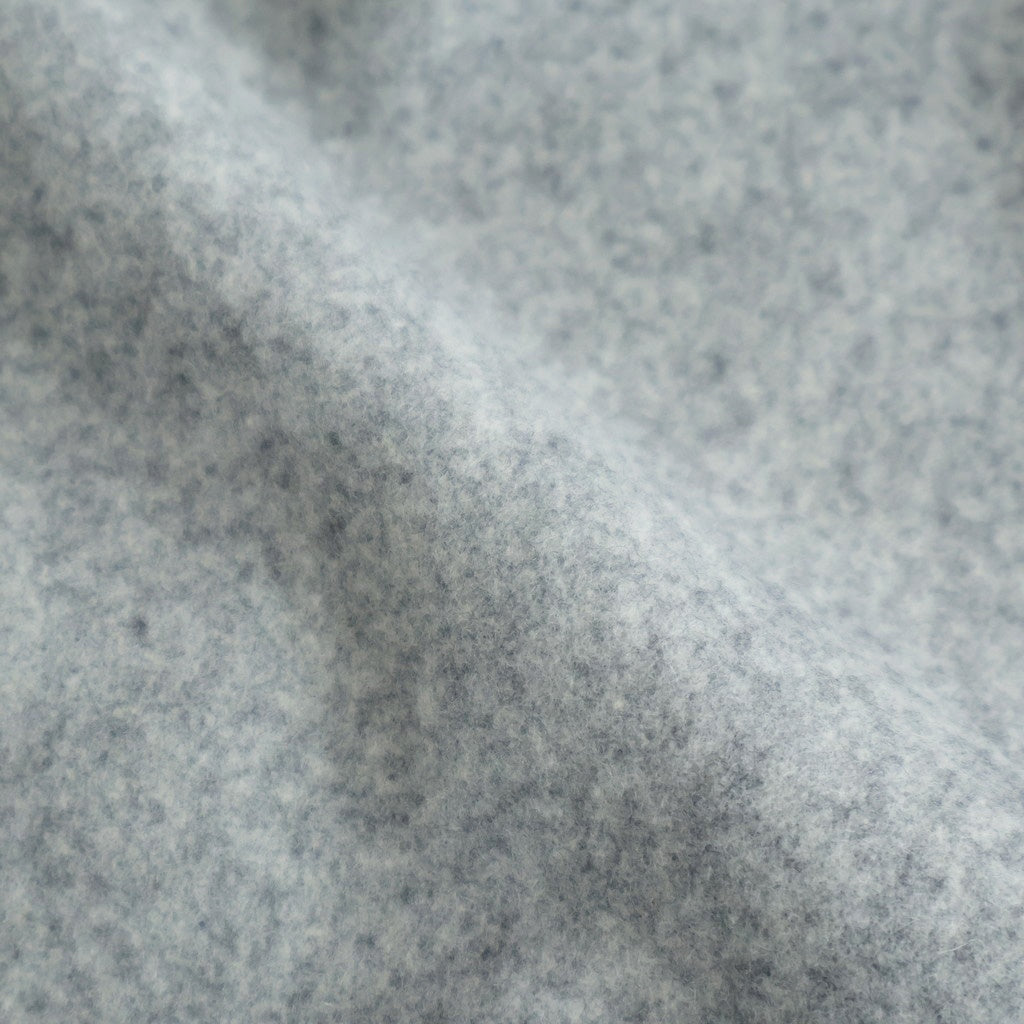 メルトンBigハーフコート #GRAY [D225-C548]