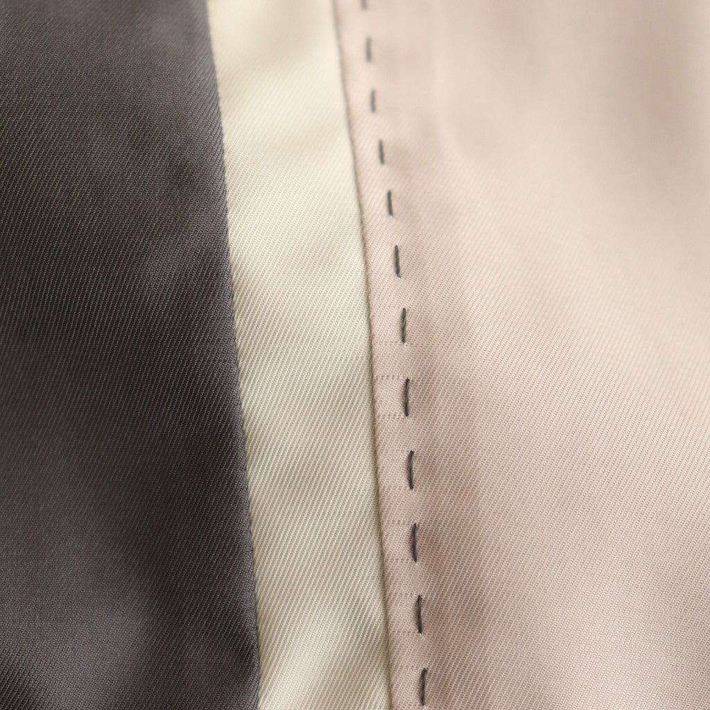 COLORBLOCK OPEN COLLAR SHIRT #GRAY [YK25SS0939SH]