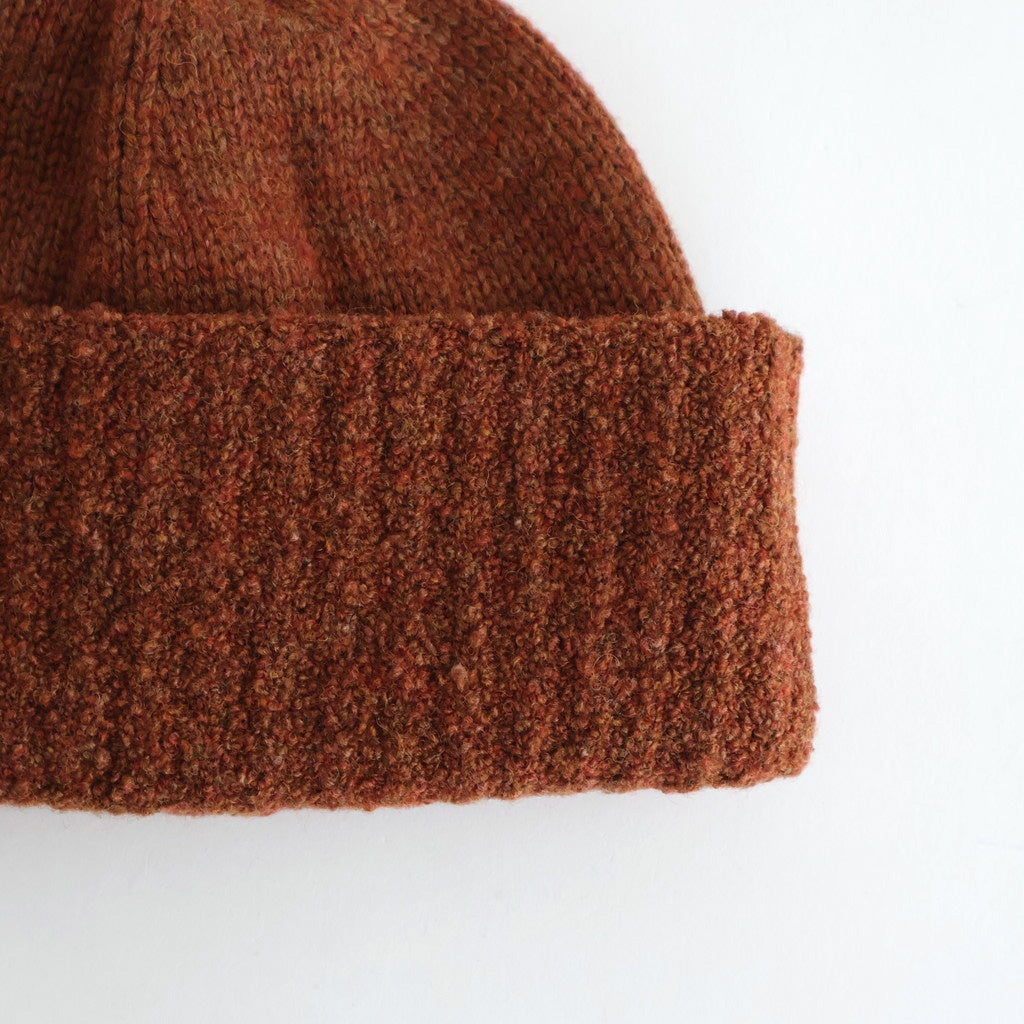 Wool Knit Cap #BRICK [2503-025]