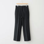 W/CA BEAVER STRAIGHT TROUSERS #BLACK [ST.1261]