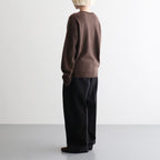 Woolcashmere Vneck Knit #BRN [12620508]