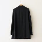 Boiled Wool Oversized Jacket #BLACK [GM251-20266]