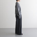 MERINO COLLEGE KNIT V-NECK SWEATER #GRAY(003) [KRAGGW0905]