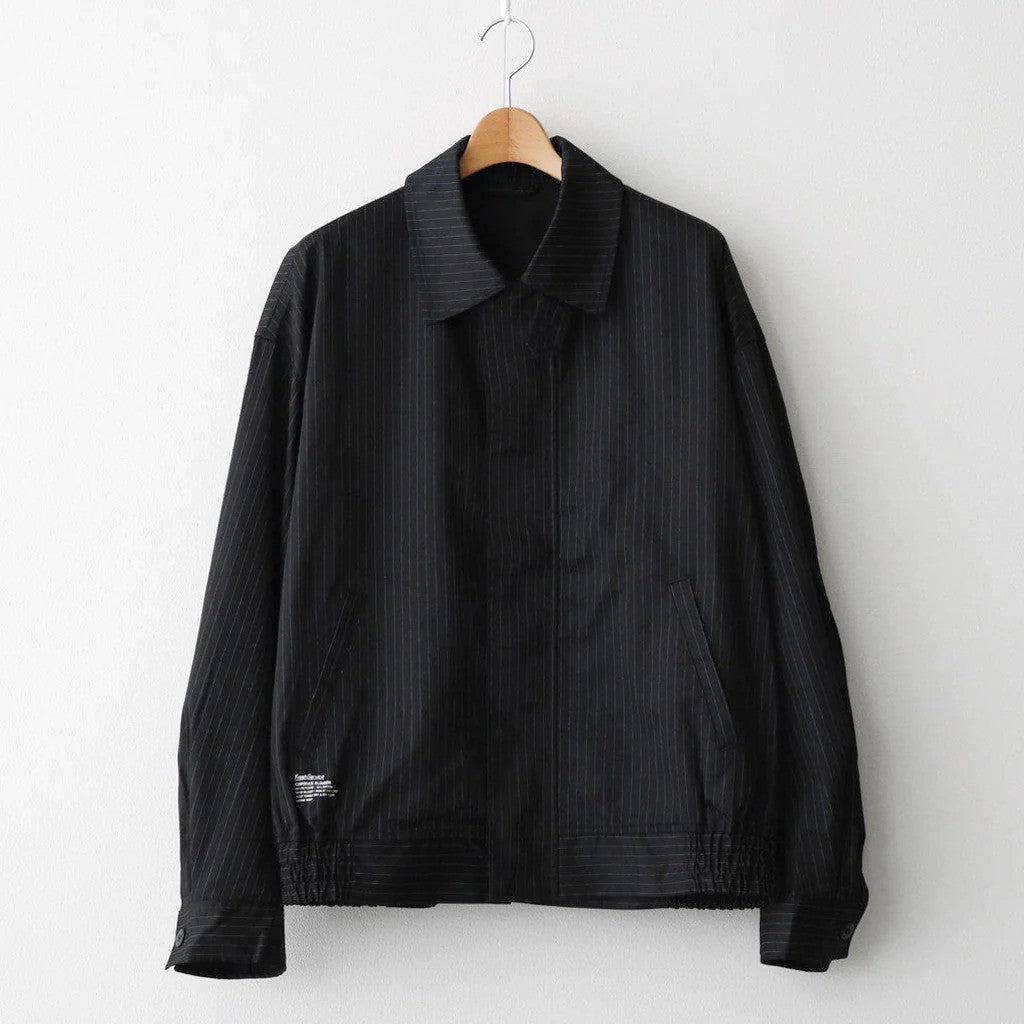 CORPORATE BLOUSON #BLACK STRIPE [FSC253-30226B]
