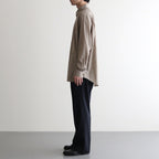 SUPER FINE TROPICAL WOOL SLACKS #TOP DARK NAVY [A25SP03WT]