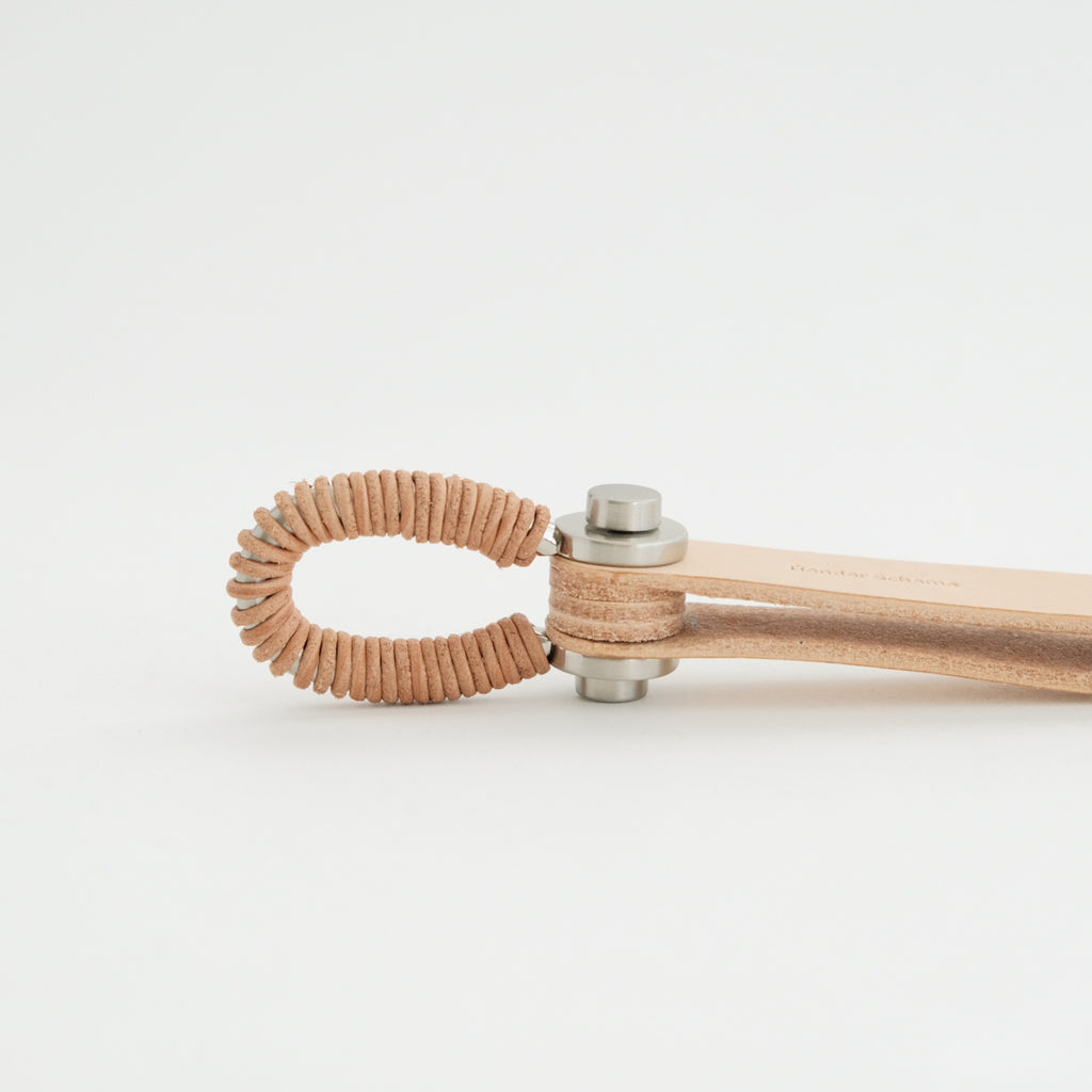 leather key shackle #natural [yv-c-lks]