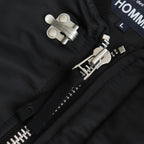 綿ナイロンダブルツイルブルゾン #BLACK [HP-J003-051]