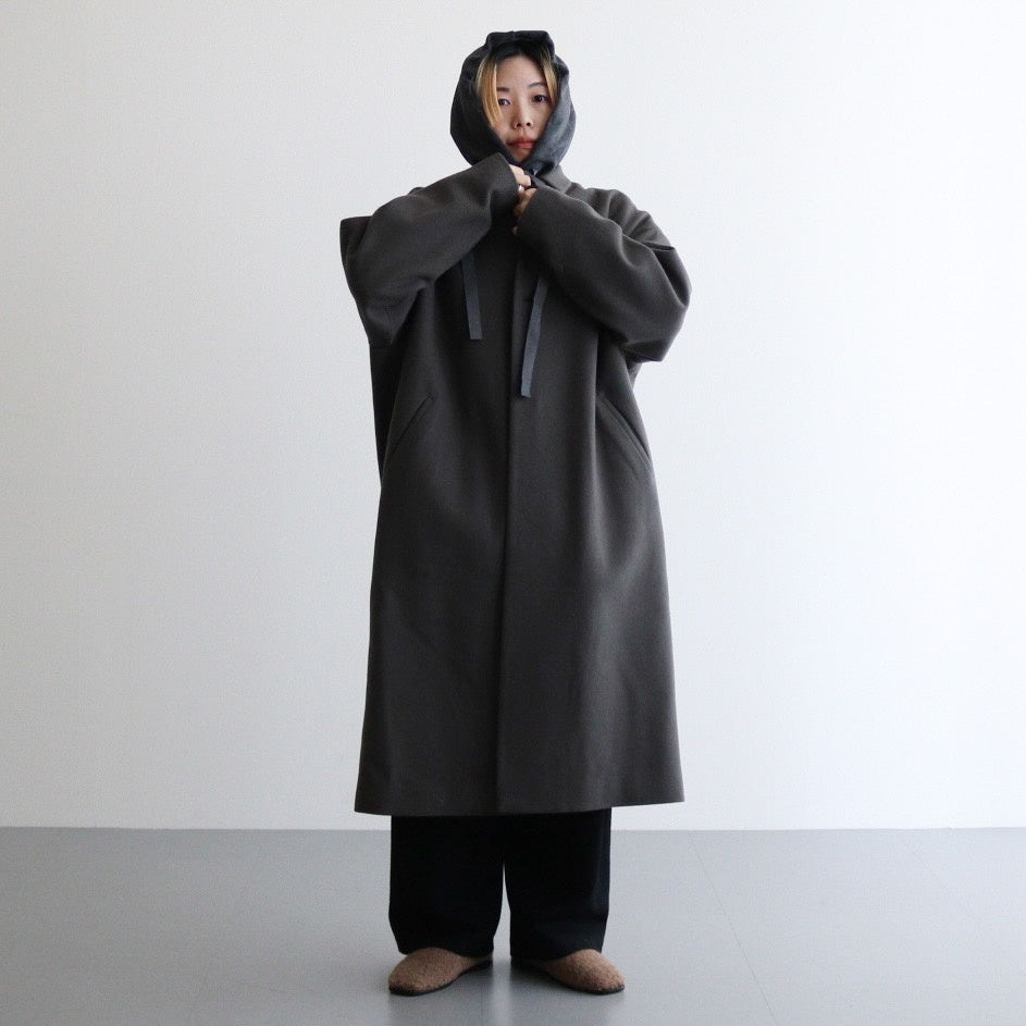 Dulcamara メルトンBigコート GRAY メルトンBigコート #GRAY [D224-C507] – ciacura