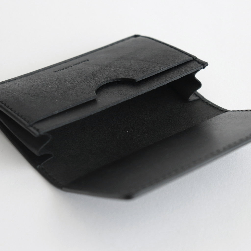 folded card case #black [qn-rc-fcc]