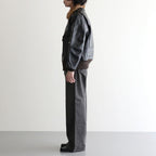 SHRINK LEATHER G-1 JACKET #BLACK SHRINK [26330705]