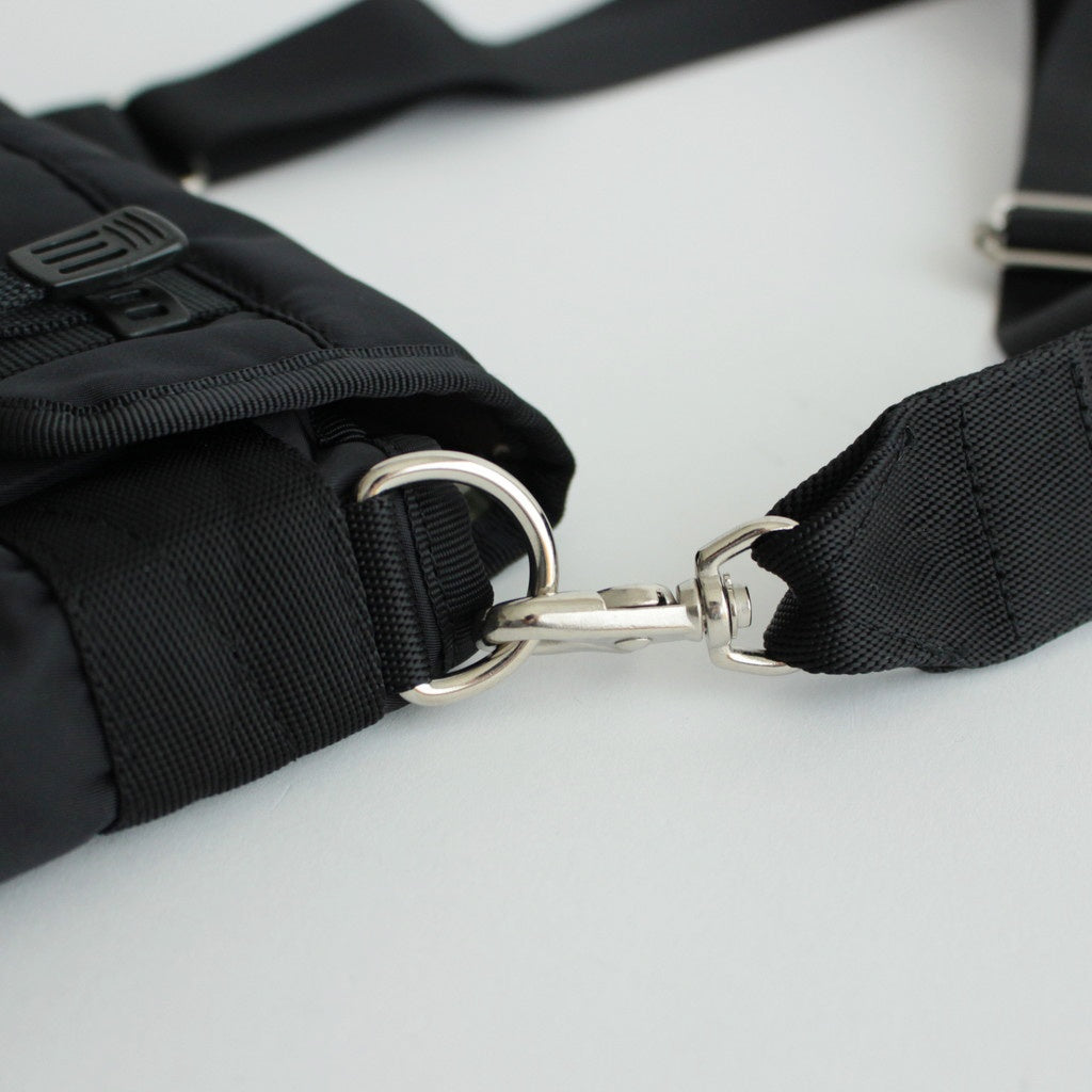 PORTER ナイロンツイル ショルダーバッグ #BLACK [HO-K202-051]