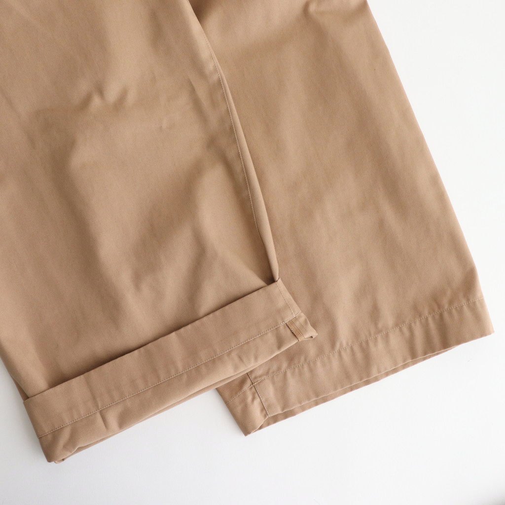 FTSWPT - TC・ハイカウントスタンダードチノ ストレートパンツ#12 Beige [SN_FR1203PF]