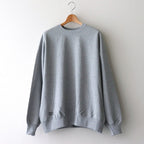 LIGHT OZ CREW NECK SWEAT #H.GRAY [FSC251-70160B]