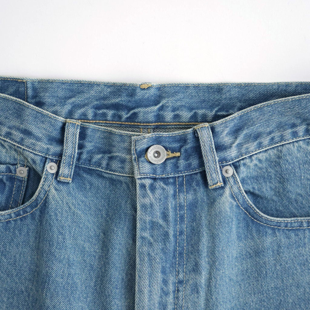 CORPORATE DENIM FIVE POCKET PANTS #LIGHT WASH [FSC263-40156FB]