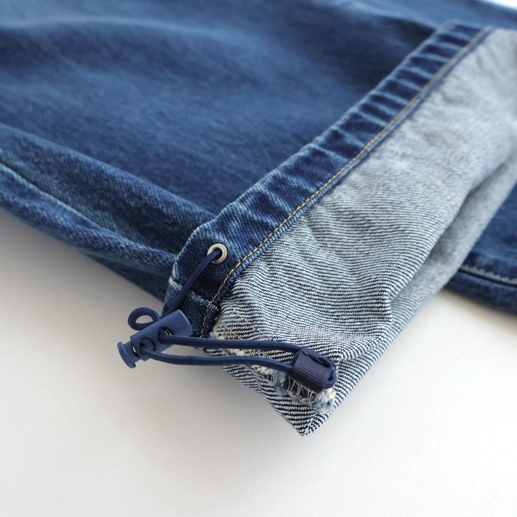 CORPORATE DENIM EASY PANTS #DARK WASH [FSC261-40209FB]