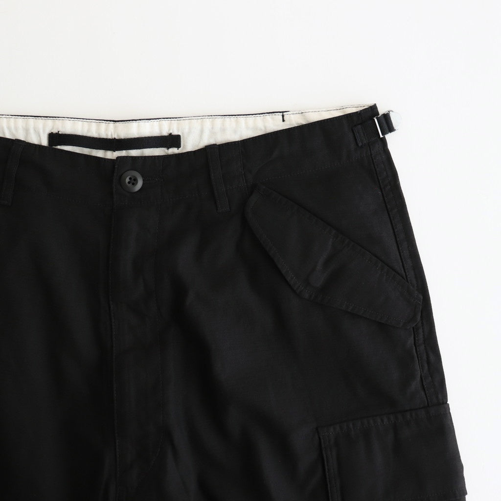 BACK SATEEN FIELD PANTS #BLACK [FSC251-40137]