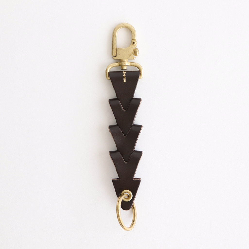 新品未使用　エンダースキーマ　construct key chain ブラウン construct key chain #dark brown [xu-c-ckc] - ciacura 三重県四日市