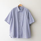 CORPORATE UNIFORM S/S SHIRT #BLUE STRIPE [FSC252-50009B]