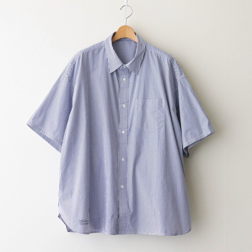 CORPORATE UNIFORM S/S SHIRT #BLUE STRIPE [FSC261-50103B]