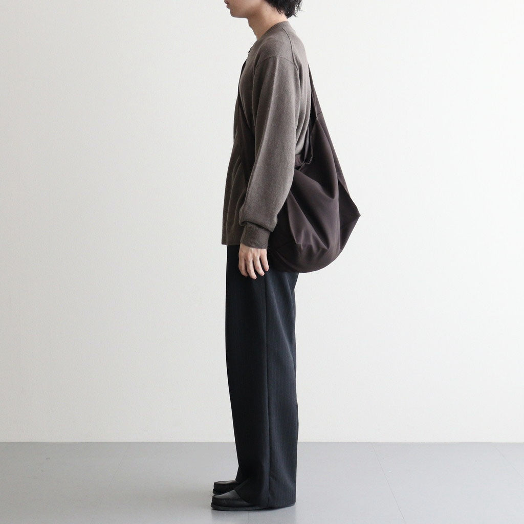 よそいきトートBAG #DARK BROWN [D126-B100]
