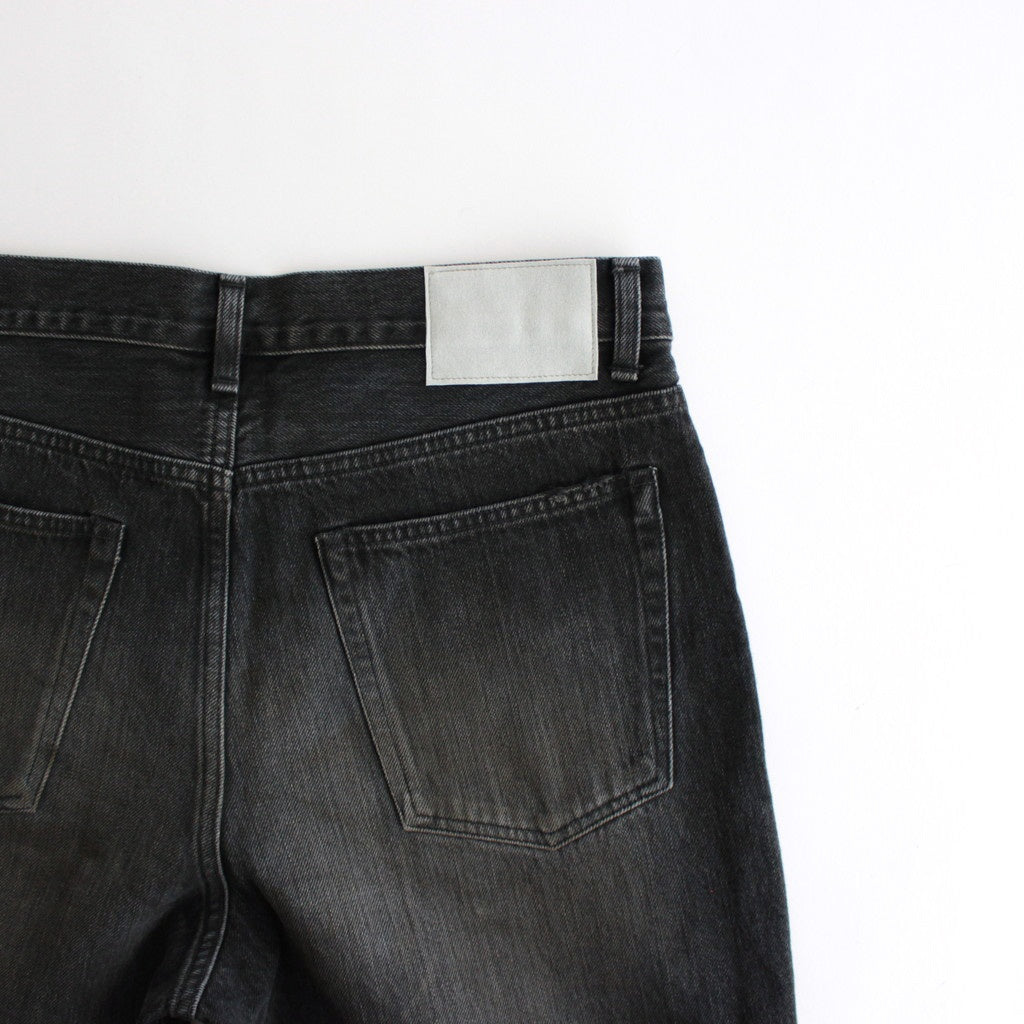 FLARE DENIM JEANS #BLACK [ST.1235]