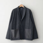 シェットランド杢グレンチェックジャケット #GRAY [HP-T022-051]