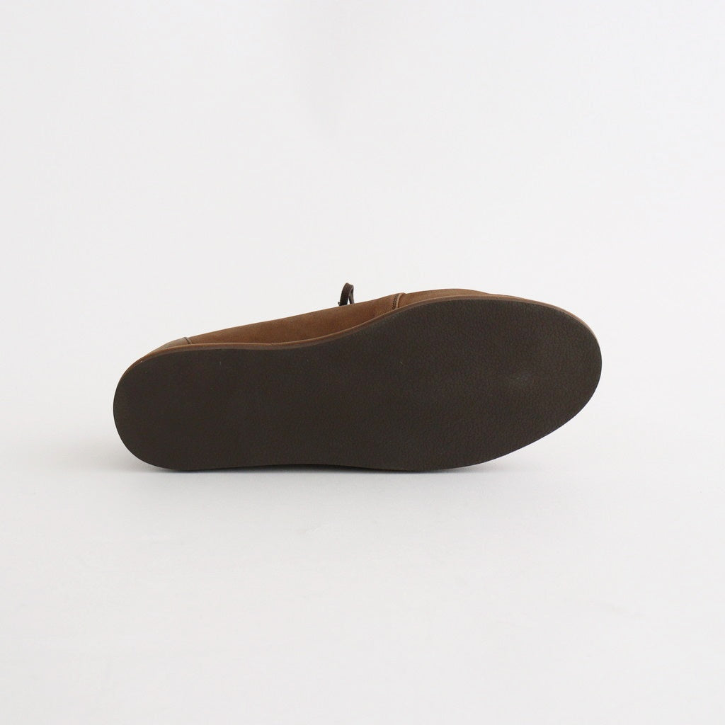 HORSEHIDE LEATHER LACE-UP SHOES #BROWN [A26AS03QD]