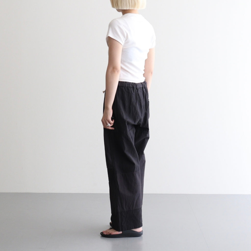 Patchwork Drawcord Pants #CHARCOAL [43061605]