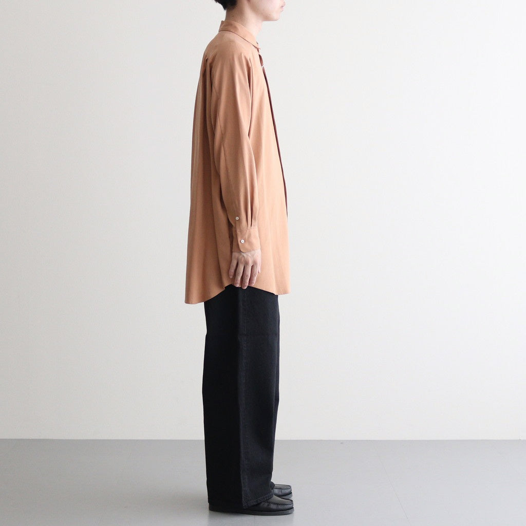 ヨークスリーブシャツ-P #Clay [D223-T710-P]