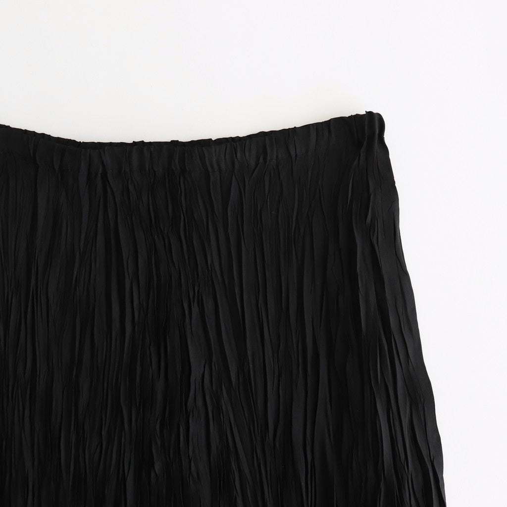 CATCH WASHER CUPRA CIRCULAR SKIRT #BLACK [SKAGGM0303]