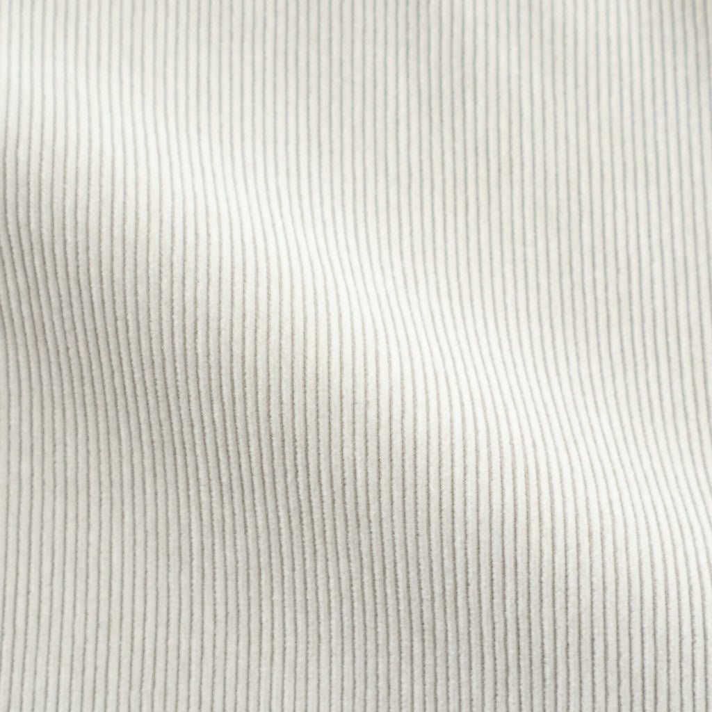 GARMENT-DYED FINX CORDUROY 5P WIDE PANTS #WHITE KHAKI [A26SP01FX]