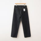DENIM PANTS - WIDE STRAIGHT #black [13-13B]