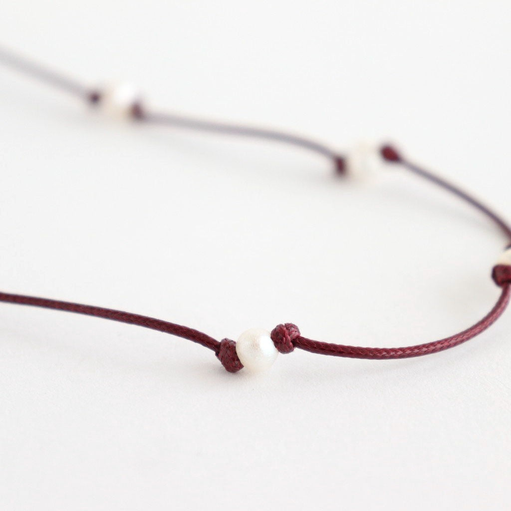 Cord Pearl Choker #BUG [12510910]