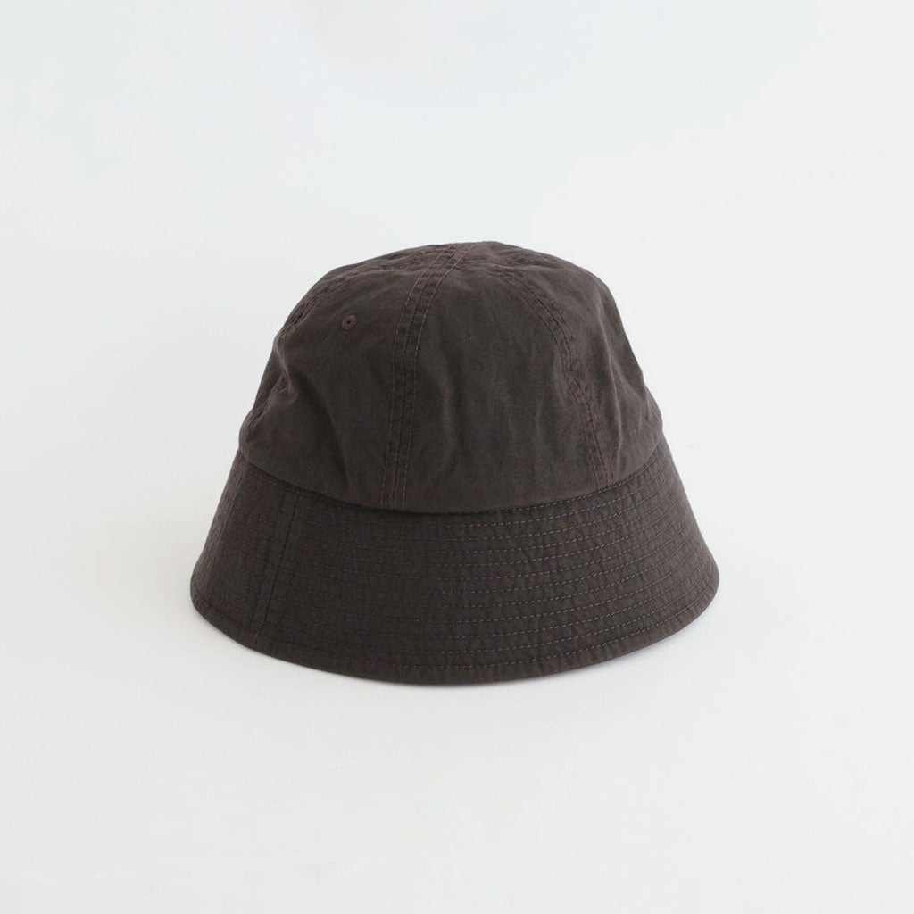 ナイロンオックス製品染セーラーハット #BROWN [HQ-K601-051]