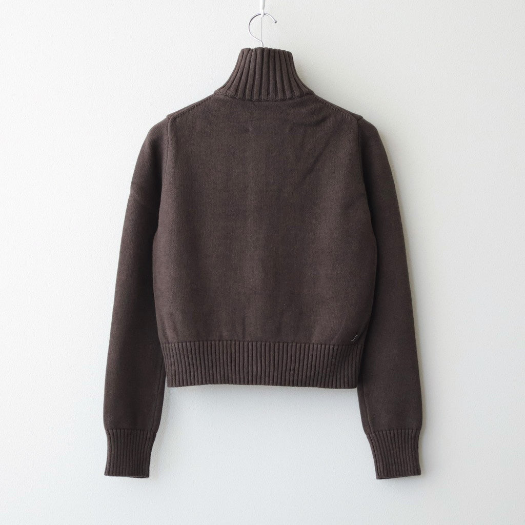 Compact Zip Knit #CHO [12520508]