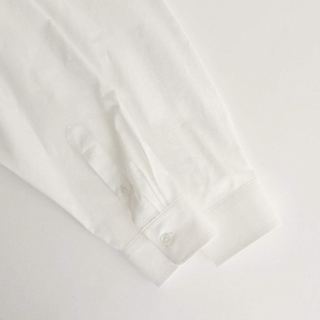 WASHED FINX TWILL SHIRT #WHITE [A25SS01TN]