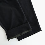 モールスキンシンプル2タックワイドPT #BLACK [D225-P653]