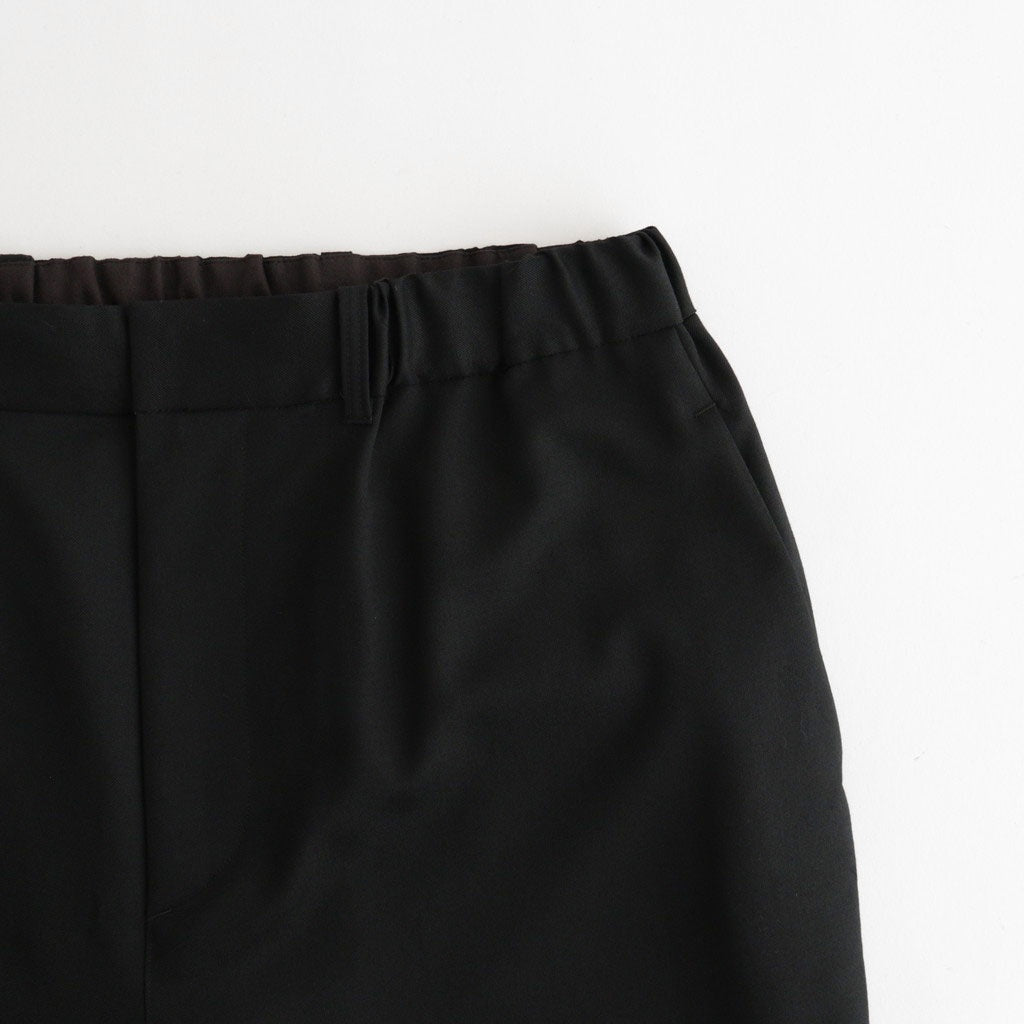 よそいきイージースラックス #BLACK [D126-P112]