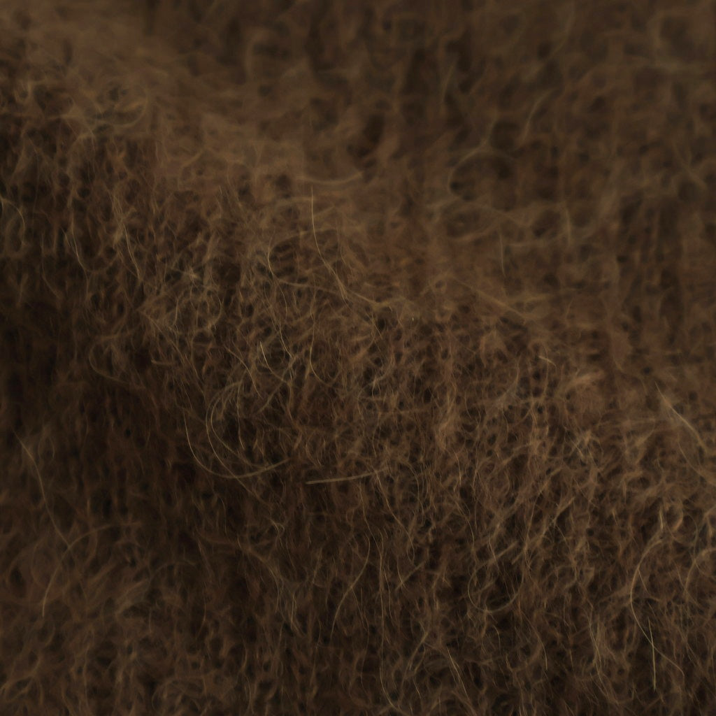 BABY SURI ALPACA SHEER KNIT P/O #DARK BROWN [A25AP01AK]