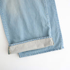 Used Denim Baggy Pants #LIGHT BLUE [ID-PT53]