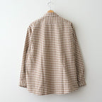 Button Shirt Flap Pocket #BROWN-CH [13052108]