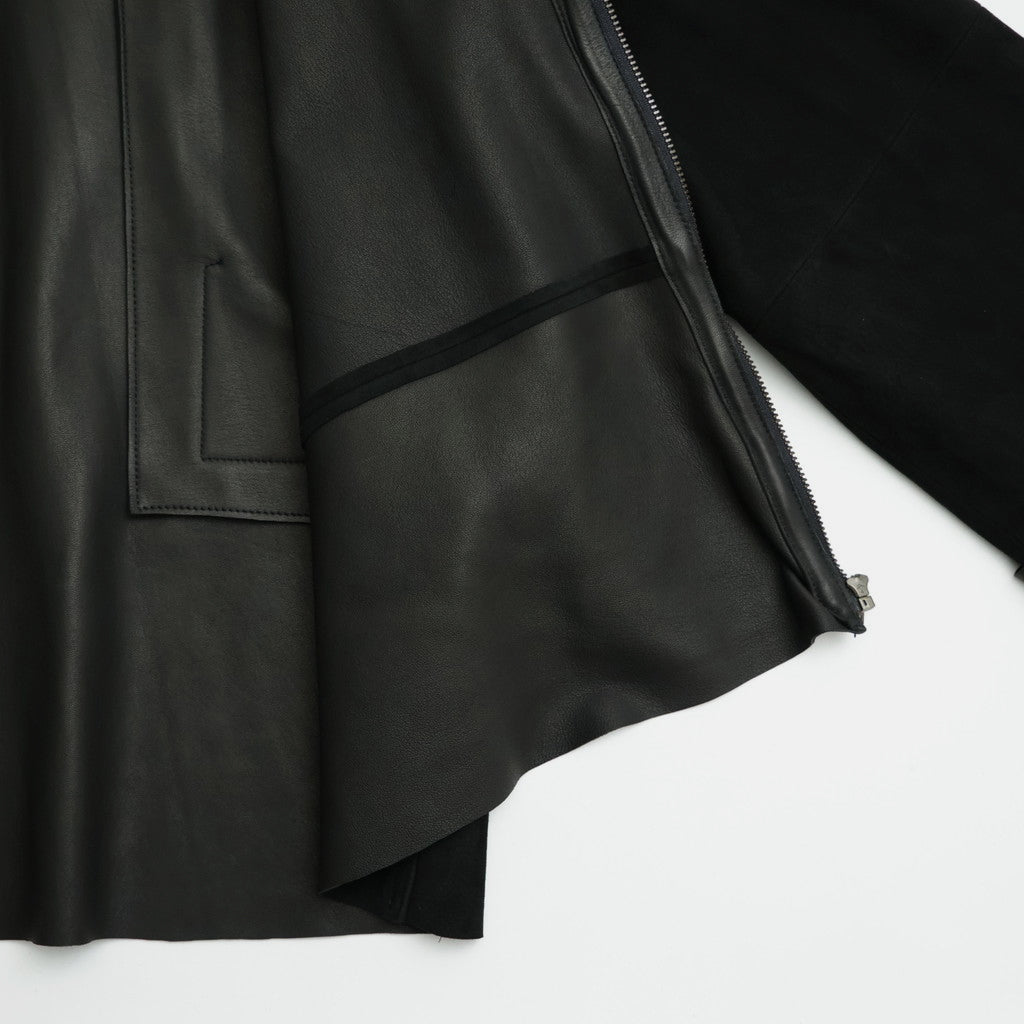 leather jkt #black [bo-07j08]
