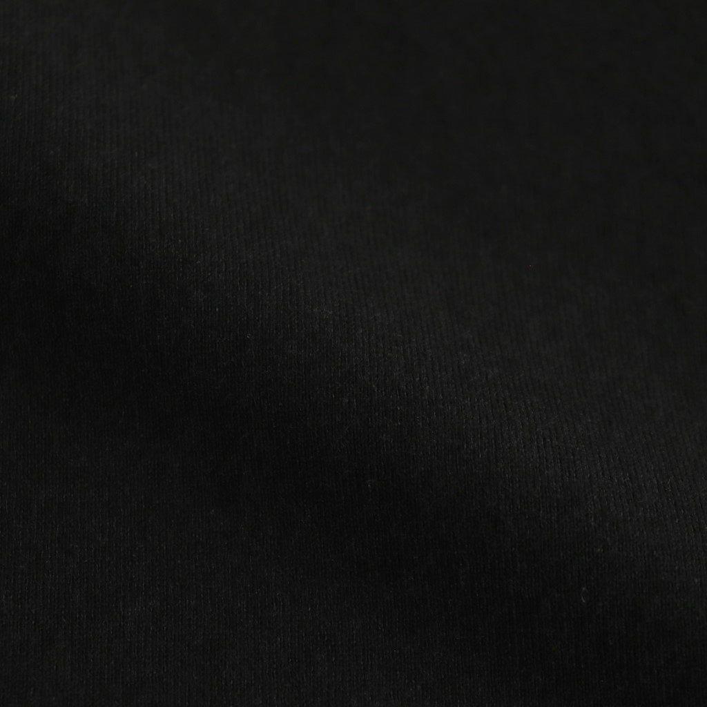 EMBROIDERY T-SHIRT #BLACK [YK25SS0981CS]