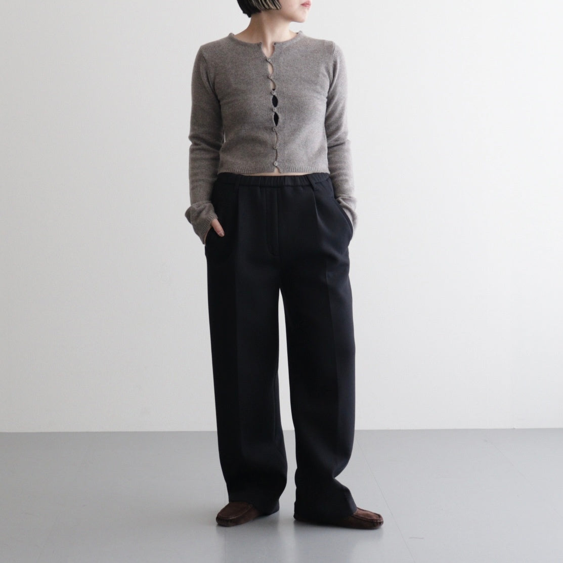 Cashmere Compact Cardigan #MCA [12520509] - ciacura 三重県四日市市